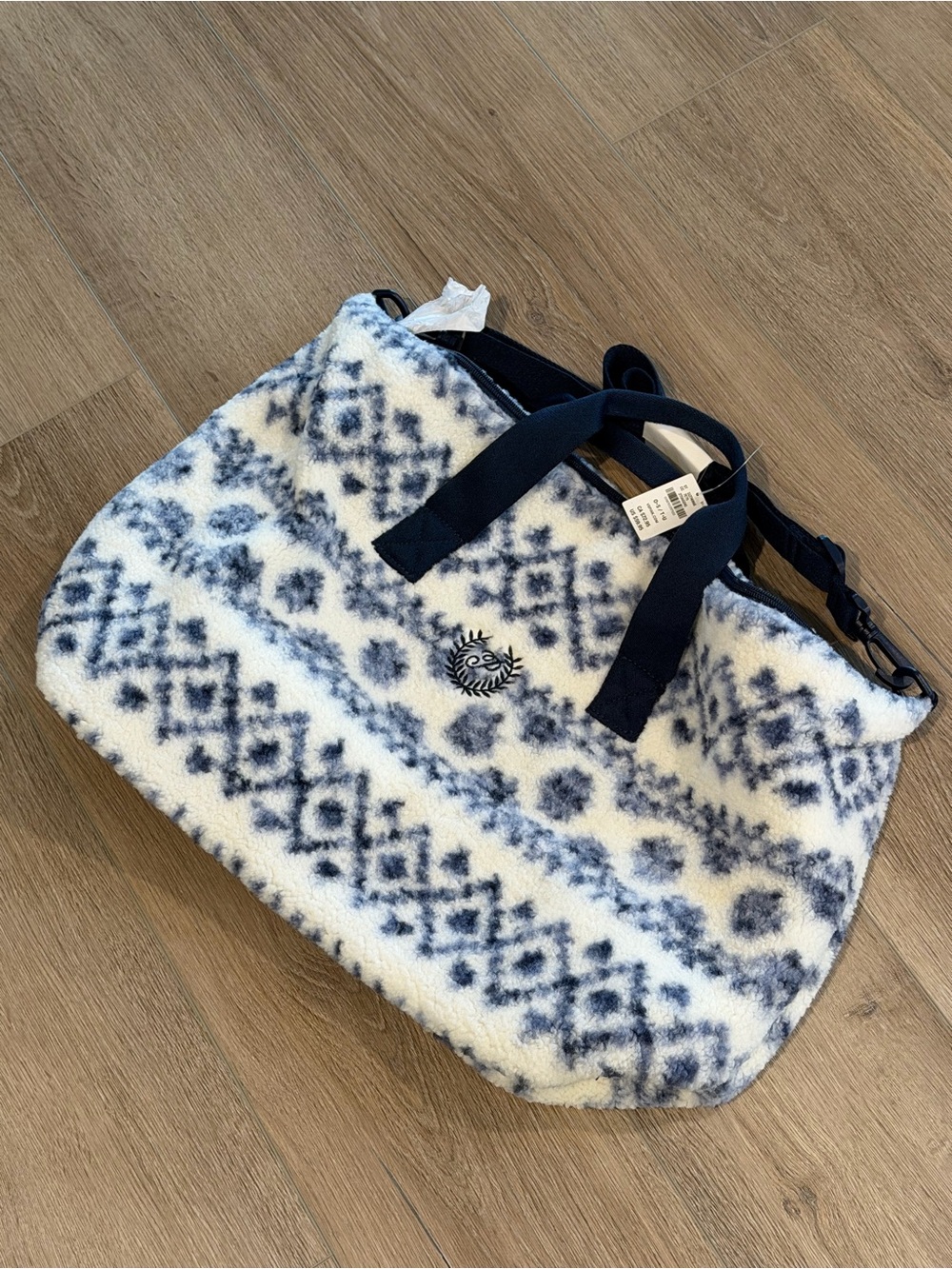 PINK Victoria's Secret Sherpa Tote Bag